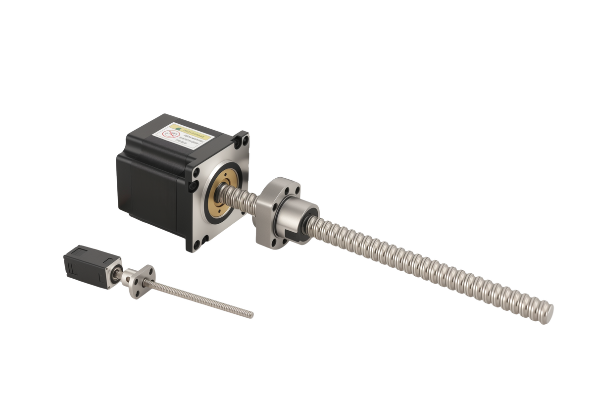 Hybrid Ball Screw Stepper Motor