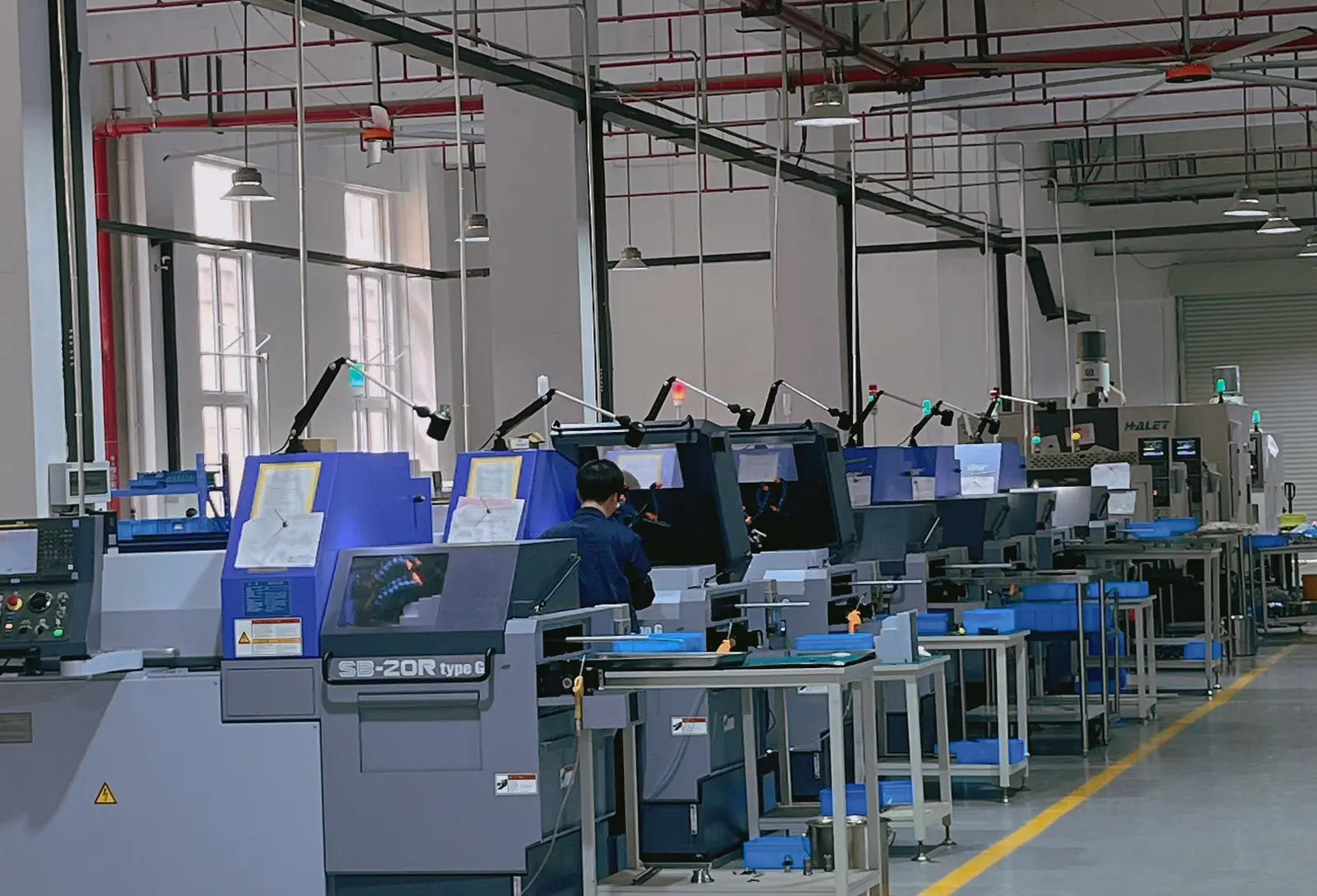 Thinker Motion precision machining workshop in Changzhou